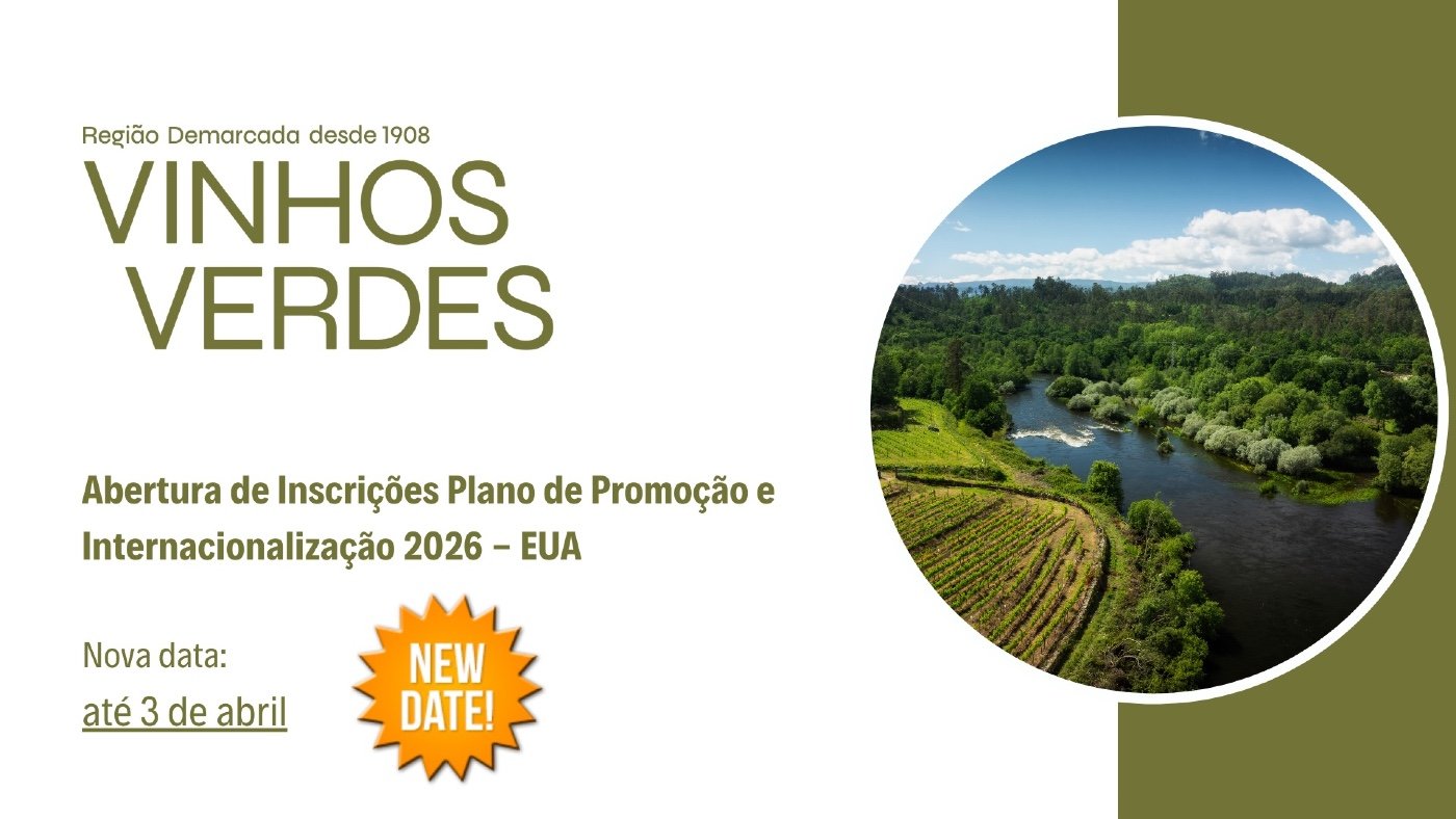 &Uacute;ltimas vagas para participa&ccedil;&atilde;o nas Provas Anuais da Regi&atilde;o Demarcada dos Vinhos Verdes nos Estados Unidos